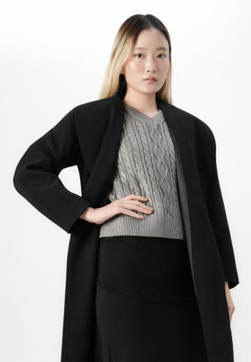 Шерстяное пальто