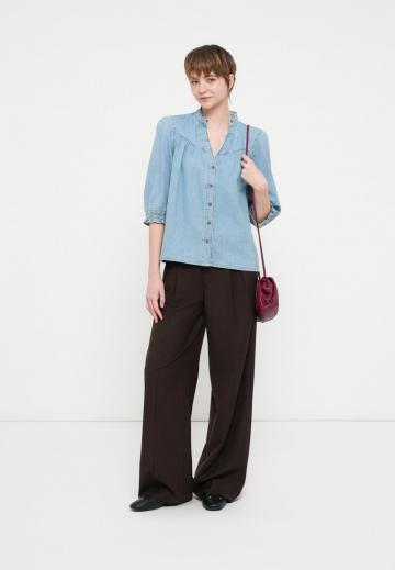 Джинсовая блузка