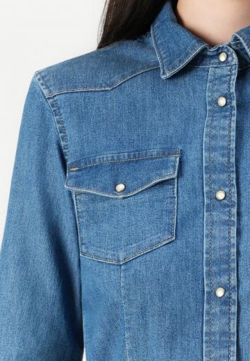 Джинсовое платье