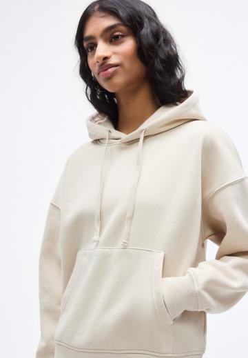 Пуловер с капюшоном