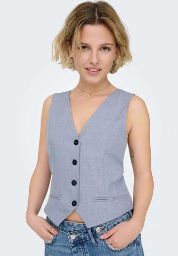 Джинсовая жилетка