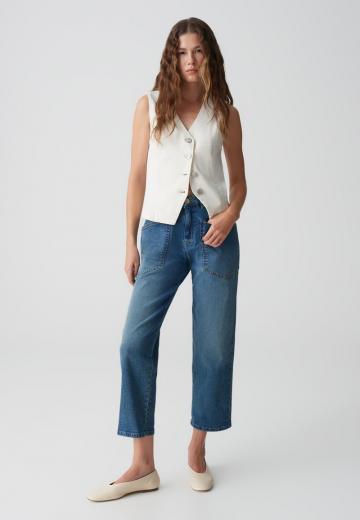 Короткие джинсы