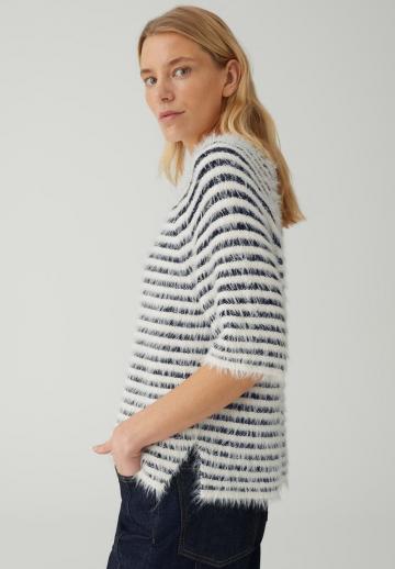 Пуловер с рукавом три четверти