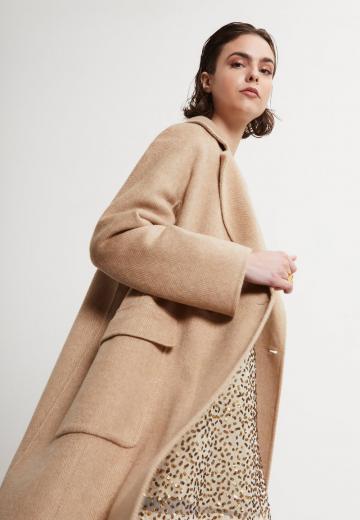 Шерстяное пальто