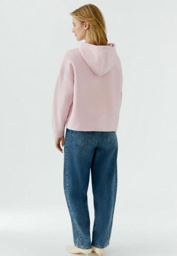 Пуловер с капюшоном