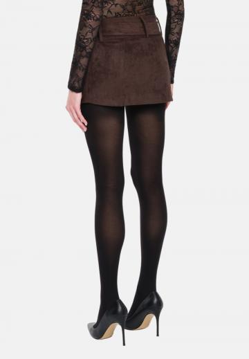 Кожаная юбка