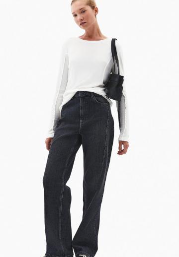 Прямые джинсы