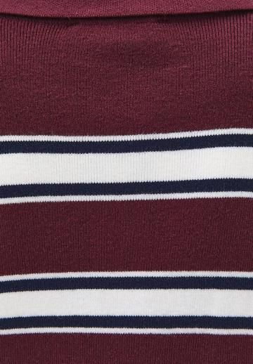 Пуловер с воротником поло