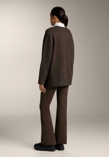 Длинный пуловер