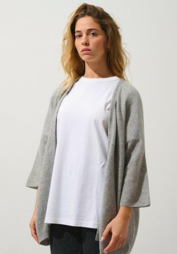 Длинный жилет