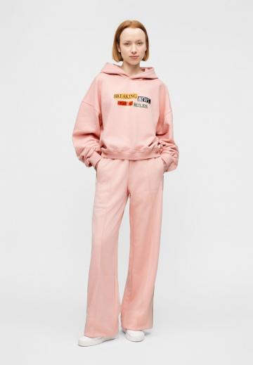 Пуловер с капюшоном