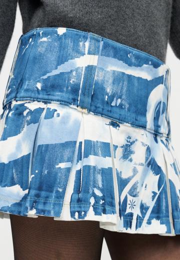 Джинсовая юбка