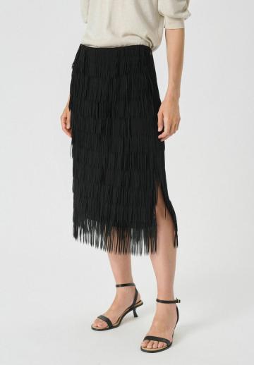Вязаная юбка