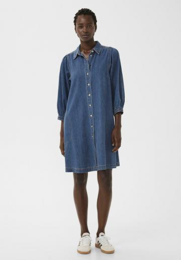 Джинсовое платье