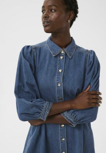 Джинсовое платье