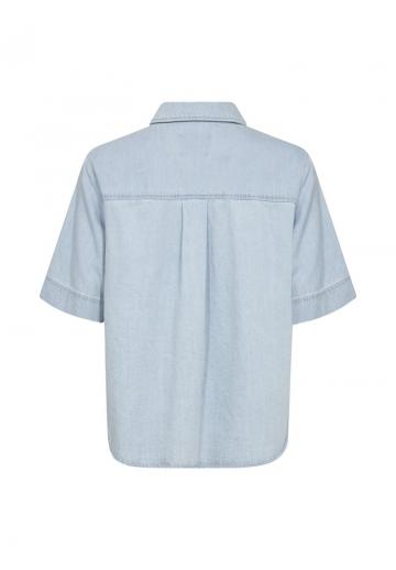 Джинсовая блузка