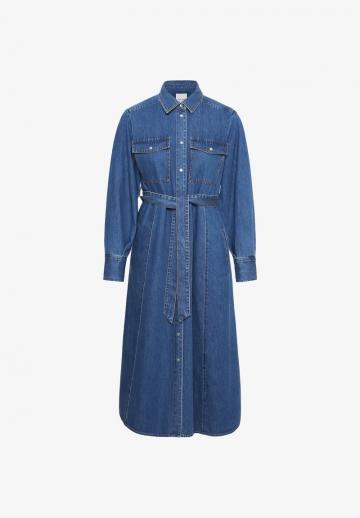 Джинсовое платье