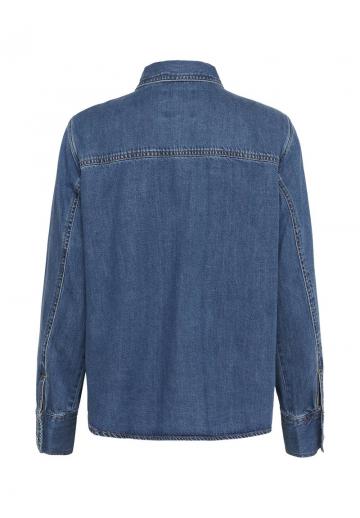 Джинсовая блузка