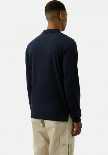 Поло с длинным рукавом