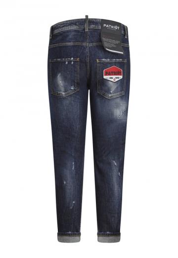 Прямые джинсы