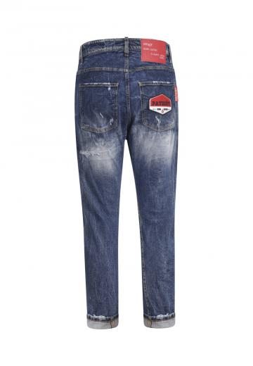 Прямые джинсы