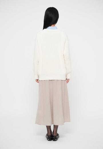 Длинный пуловер