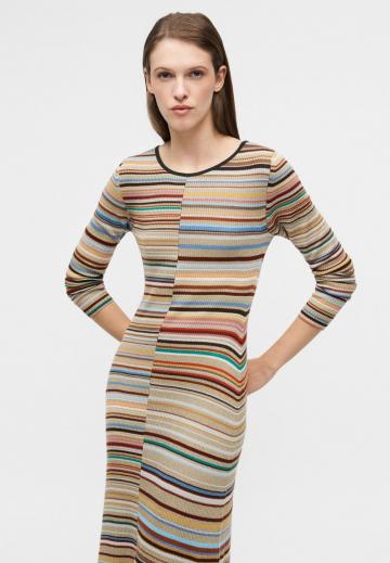 Вязаное платье