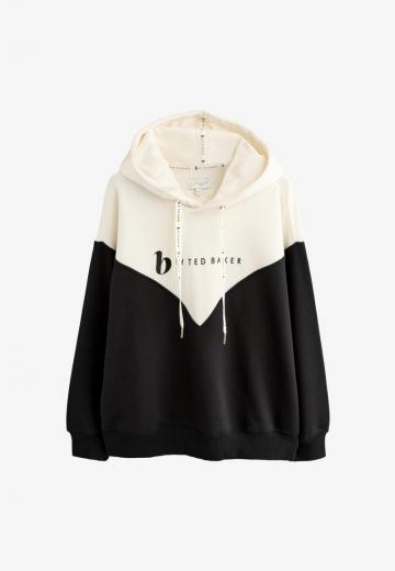 Пуловер с капюшоном