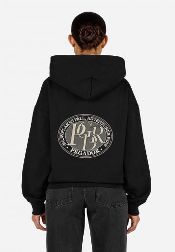 Пуловер с капюшоном