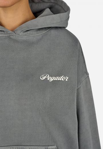 Пуловер с капюшоном