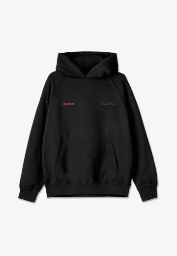 Пуловер с капюшоном