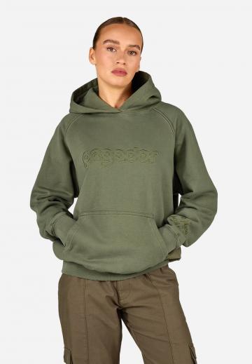 Пуловер с капюшоном