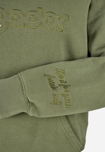 Пуловер с капюшоном