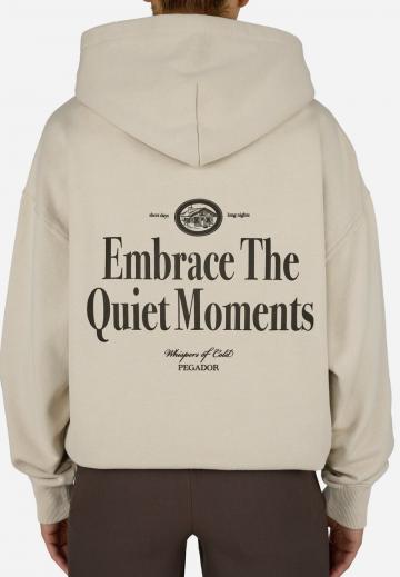 Пуловер с капюшоном