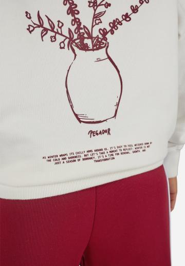 Пуловер с капюшоном