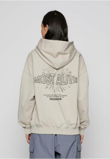 Пуловер с капюшоном