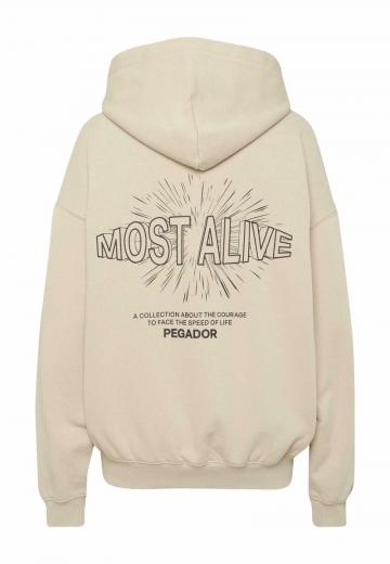 Пуловер с капюшоном