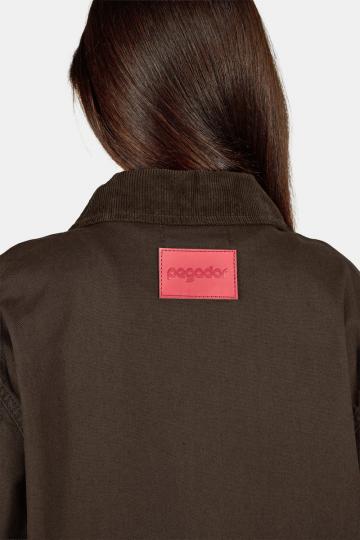 Куртка с накладнымит карманами