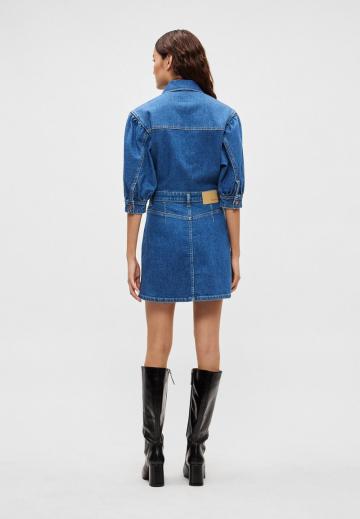 Джинсовое платье