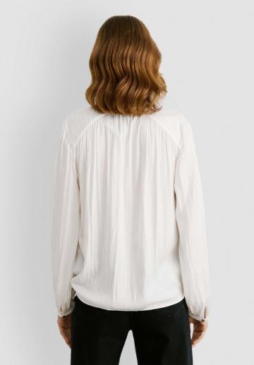 Атласная блузка