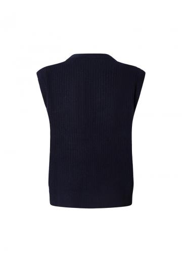 Пуловер без рукавов