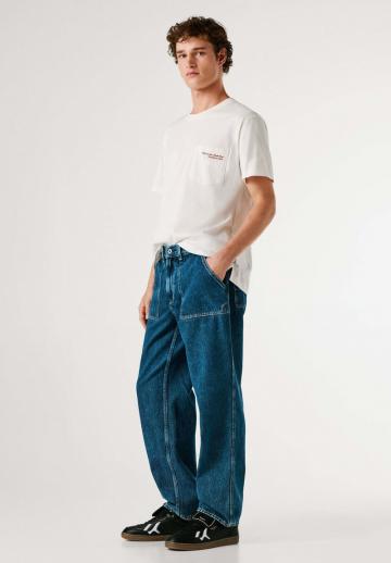 Прямые джинсы