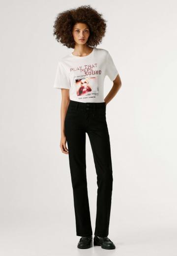 Прямые джинсы