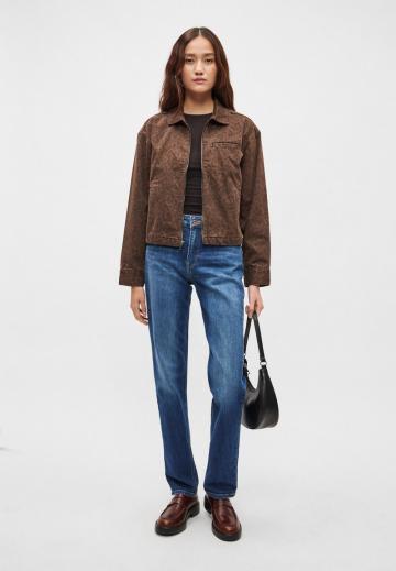 Прямые джинсы