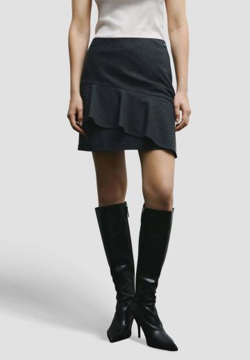 Юбка с воланами