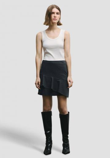 Юбка с воланами