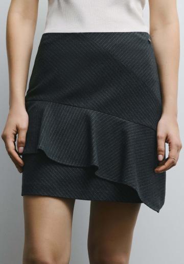 Юбка с воланами