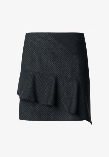 Юбка с воланами