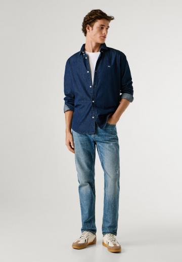 Прямые джинсы