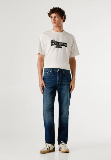 Прямые джинсы